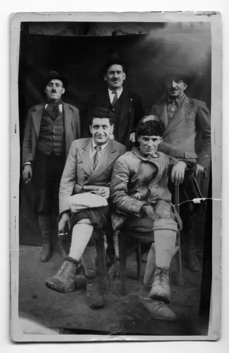 Giuseppe Landi, Ernesto Cerdelli, Giuseppe Bozzardi, Cerdelli Mario e Araldo Galli