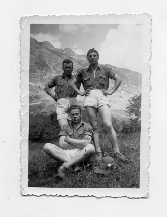 Matteo rossi a Militare durante la seconda guerra mondiale